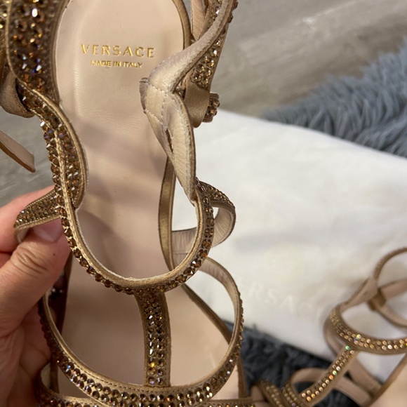Versace heels with Swarovski crystals - Picture 8 of 15